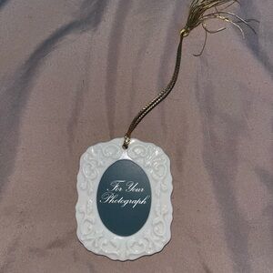 Lenox China Georgian Frame Collection Ornament | In Box